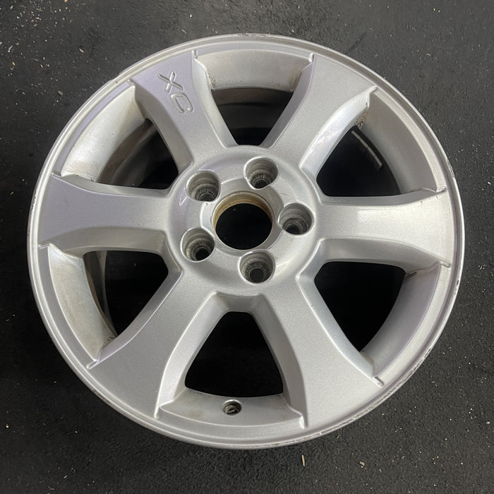16" VOLVO 70 SERIES 08-10 16x7, , alloy, 6 spoke Original OEM Wheel Rim - Side Profile