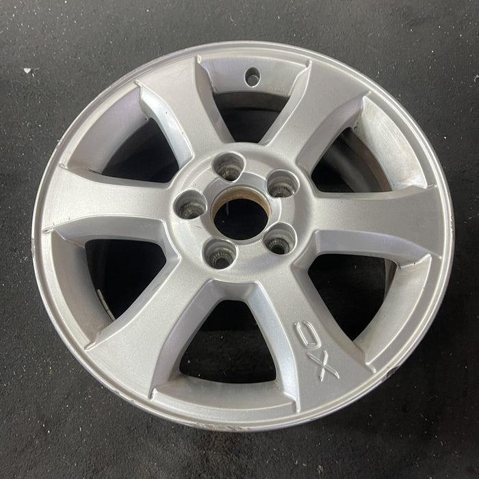 16" VOLVO 70 SERIES 08-10 16x7, , alloy, 6 spoke Original OEM Wheel Rim - Close-Up Detail