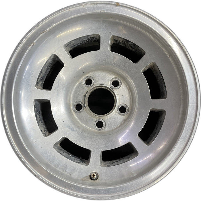 15" CORVETTE 76-77 , aluminum Original OEM Wheel Rim - Front View