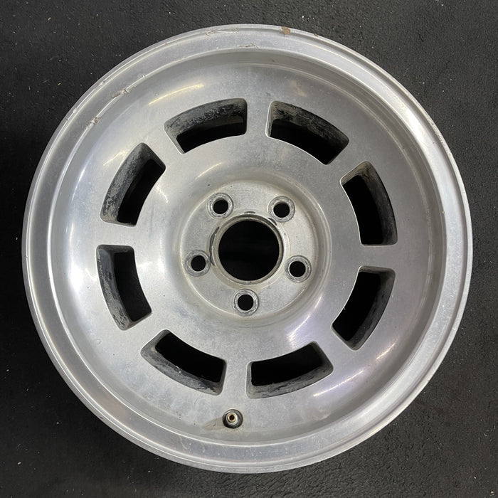 15" CORVETTE 76-77 , aluminum Original OEM Wheel Rim - Angle View