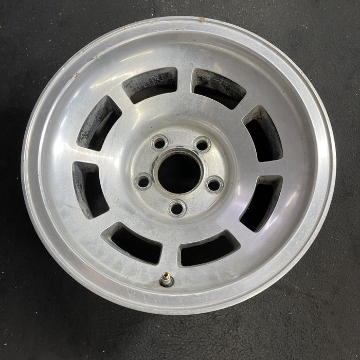 15" CORVETTE 76-77 , aluminum Original OEM Wheel Rim - Side Profile