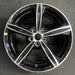 18" FUSION 15-16 18x8, , 5 spoke, machined with black pockets Original OEM - Angle View