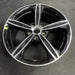 18" FUSION 15-16 18x8, , 5 spoke, machined with black pockets Original OEM - Side Profile