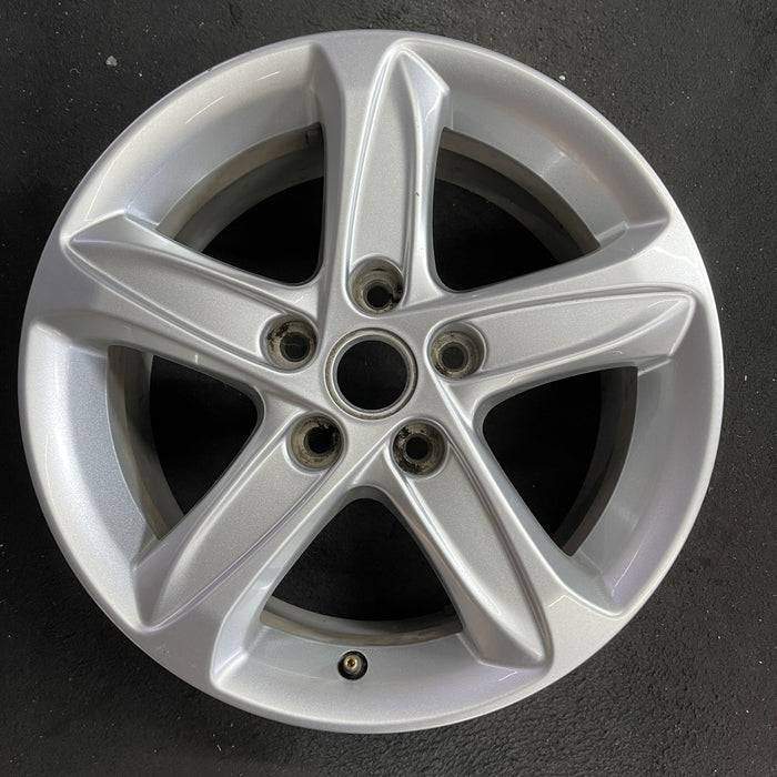 16" MALIBU 18-19 aluminum, 16x7, opt QC7 Original OEM Wheel Rim - Angle View