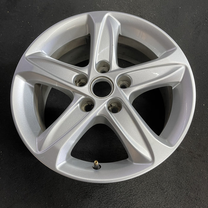16" MALIBU 18-19 aluminum, 16x7, opt QC7 Original OEM Wheel Rim - Side Profile