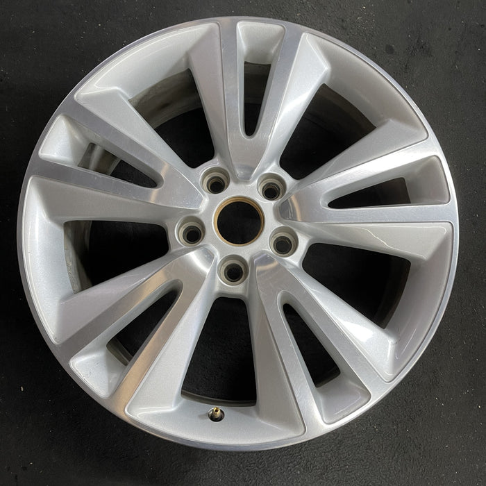 20" GRAND CHEROKEE 11 wheels, 20x8, 10 spoke Original OEM Wheel Rim - Angle View