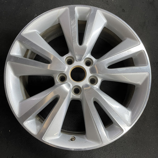 20" GRAND CHEROKEE 11 wheels, 20x8, 10 spoke Original OEM Wheel Rim - Angle View