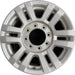 18" FORD F250SD PICKUP 17 18x8 , aluminum, 12 spoke , silver Original OEM Wheel - Front View
