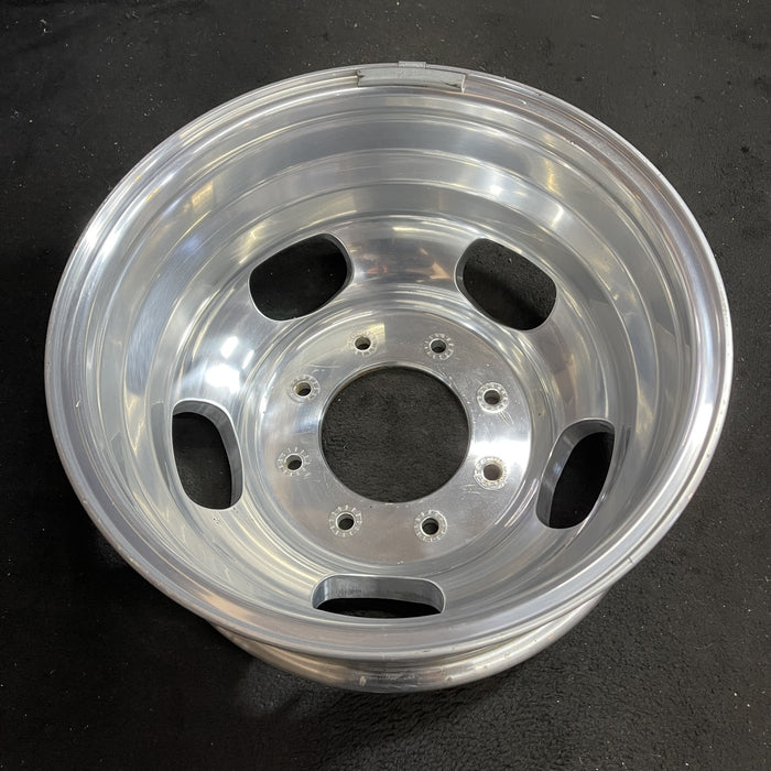 17" FORD F350SD PICKUP 23-24 17x6.5 , aluminum , , rear Original OEM Wheel Rim - Side Profile