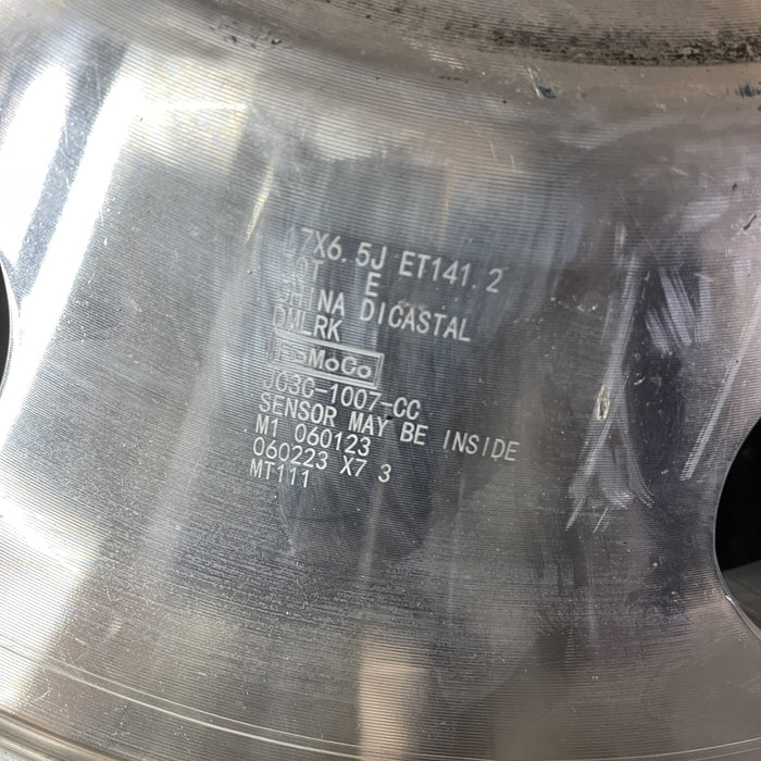 17" FORD F350SD PICKUP 23-24 17x6.5 , aluminum , , rear Original OEM Wheel Rim - Back View