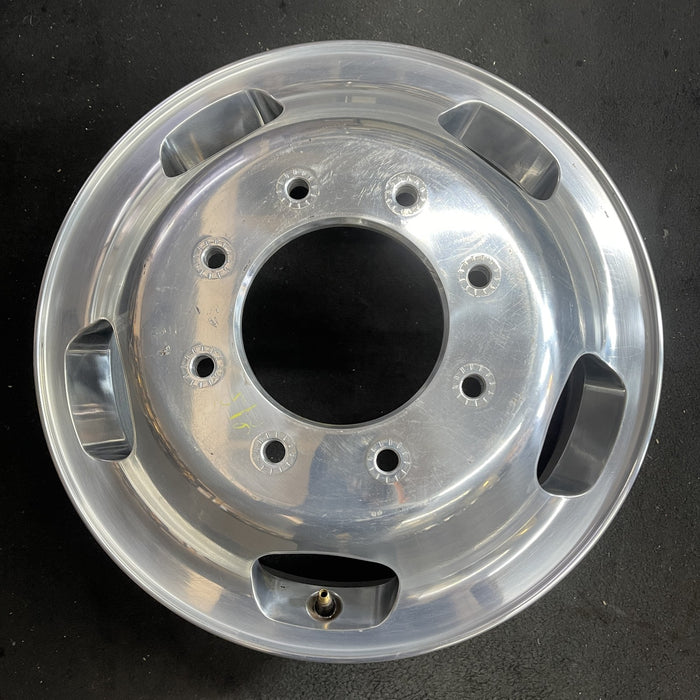 17" FORD F350SD PICKUP 23-24 17x6.5 , aluminum , , front Original OEM Wheel Rim - Angle View