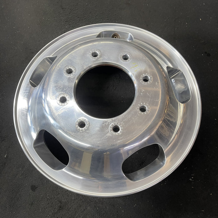 17" FORD F350SD PICKUP 23-24 17x6.5 , aluminum , , front Original OEM Wheel Rim - Close-Up Detail