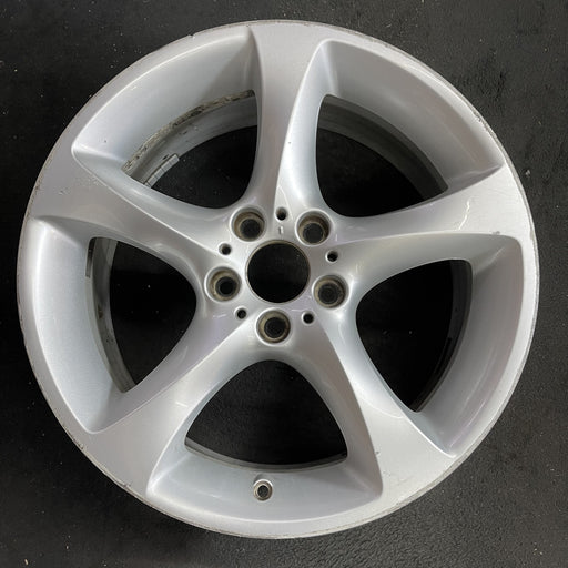 19" BMW 323i 06-07 19x8 , 5 spoke, solid spoke, w/o rivets between spokes - Angle View