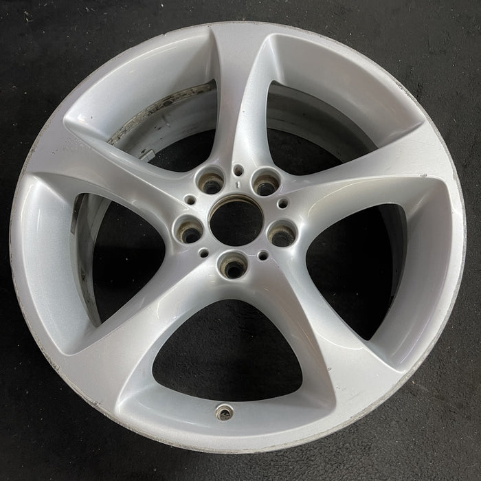 19" BMW 323i 06-07 19x8 , 5 spoke, solid spoke, w/o rivets between spokes - Side Profile