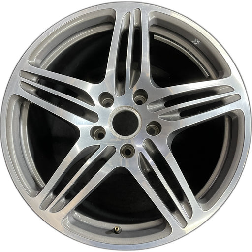 19" PORSCHE 911 07-08 , 19x11 , 5 triple spoke Original OEM Wheel Rim - Front View