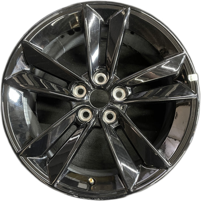 18" MUSTANG 24 18x8.5, Original OEM Wheel Rim - Front View