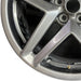 19" MUSTANG 24 19x8.5 5 spoke split spoke silver Original OEM Wheel Rim - Back View