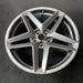 19" MUSTANG 24 19x8.5 5 spoke split spoke silver Original OEM Wheel Rim - View 8
