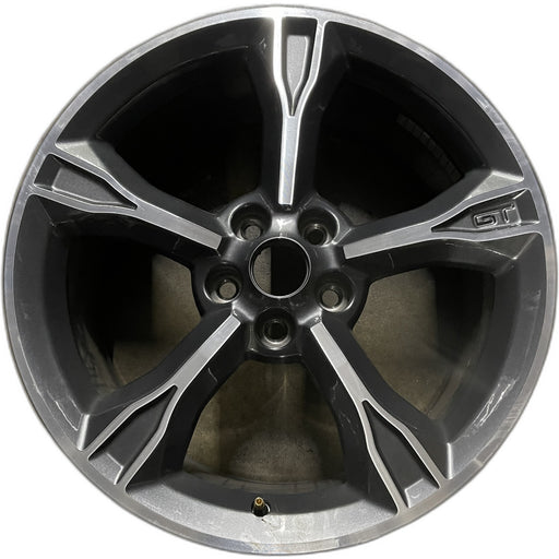 19" MUSTANG 16 19x8.5 , 5 spoke, Original OEM Wheel Rim - Front View