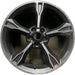 19" MUSTANG 16 19x8.5 , 5 spoke, Original OEM Wheel Rim - Front View