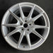 19" MUSTANG 24 19x8.5, , V spoke Original OEM Wheel Rim - Angle View