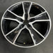 20" AUDI Q5 19-20 20x8 , , straight spoke Original OEM Wheel Rim - Side Profile