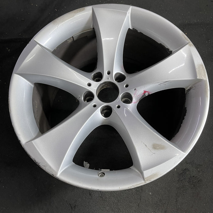 20" BMW X5M 10-13 20x11 , , flared spoke Original OEM Wheel Rim - Side Profile