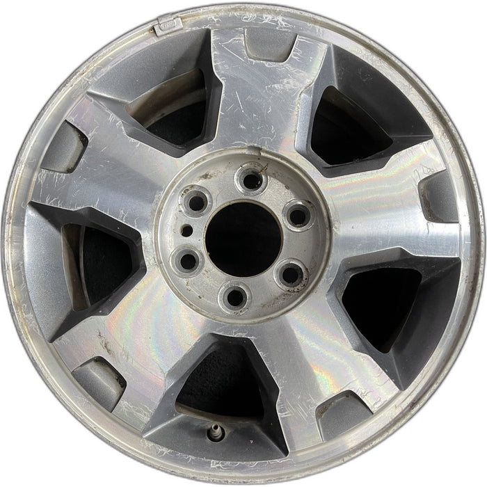18" FORD F150 PICKUP 09-10 18x7.5, aluminum, 5 spoke, Original OEM Wheel Rim - Front View