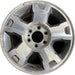 18" FORD F150 PICKUP 09-10 18x7.5, aluminum, 5 spoke, Original OEM Wheel Rim - Front View