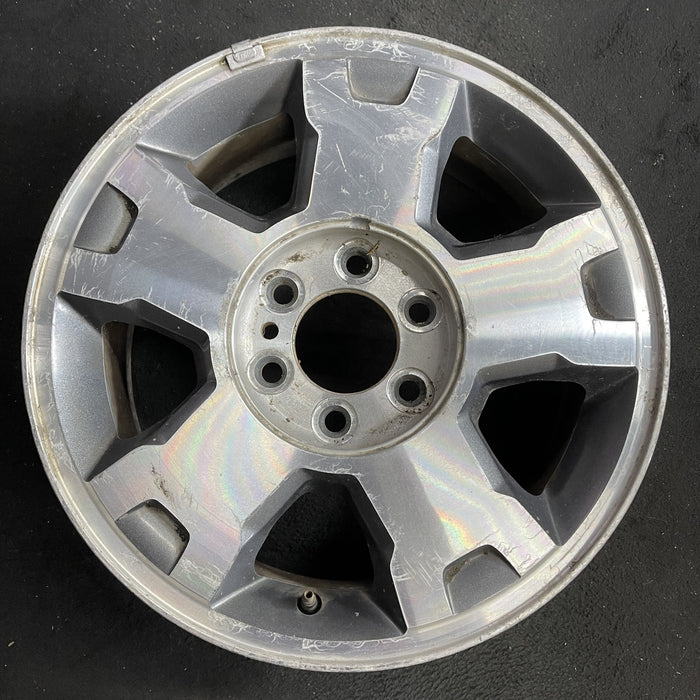 18" FORD F150 PICKUP 09-10 18x7.5, aluminum, 5 spoke, Original OEM Wheel Rim - Angle View