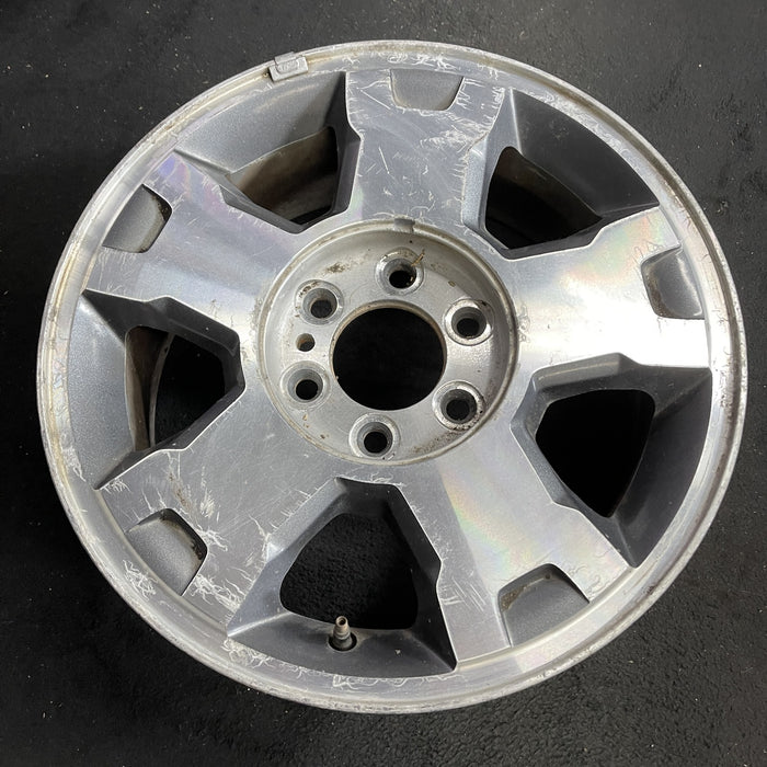 18" FORD F150 PICKUP 09-10 18x7.5, aluminum, 5 spoke, Original OEM Wheel Rim - Side Profile