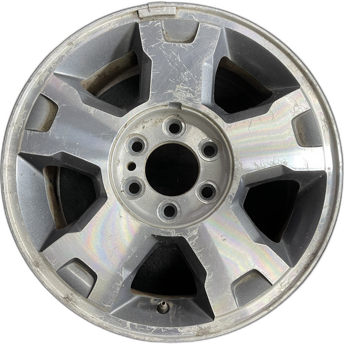 18" FORD F150 PICKUP 09-10 18x7.5, aluminum, 5 spoke, Original OEM Wheel Rim - Front View