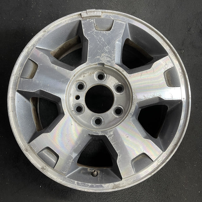 18" FORD F150 PICKUP 09-10 18x7.5, aluminum, 5 spoke, Original OEM Wheel Rim - Angle View