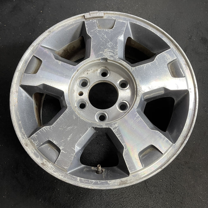 18" FORD F150 PICKUP 09-10 18x7.5, aluminum, 5 spoke, Original OEM Wheel Rim - Side Profile