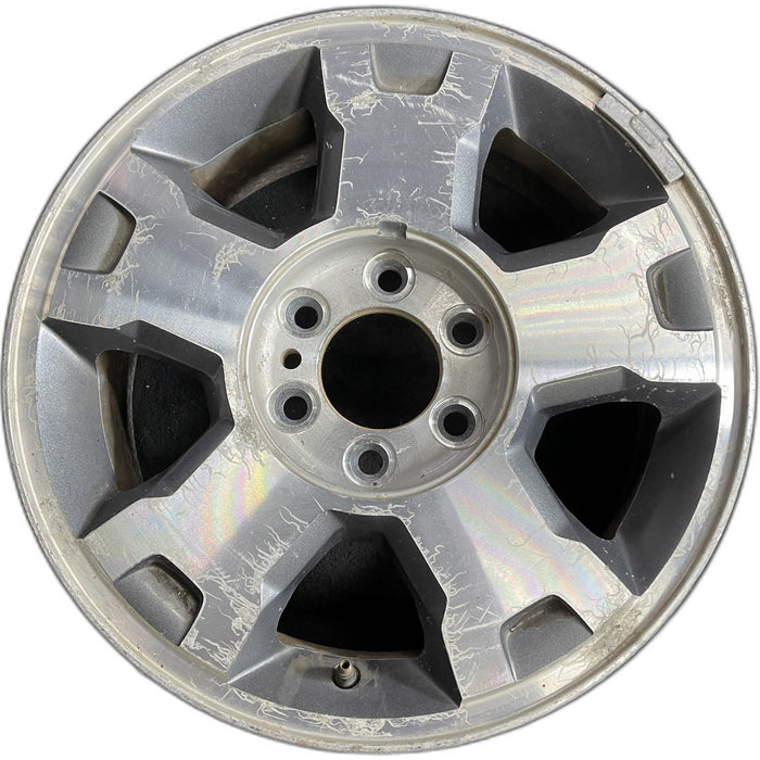 18" FORD F150 PICKUP 09-10 18x7.5, aluminum, 5 spoke, Original OEM Wheel Rim - Front View
