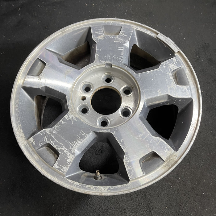18" FORD F150 PICKUP 09-10 18x7.5, aluminum, 5 spoke, Original OEM Wheel Rim - Side Profile