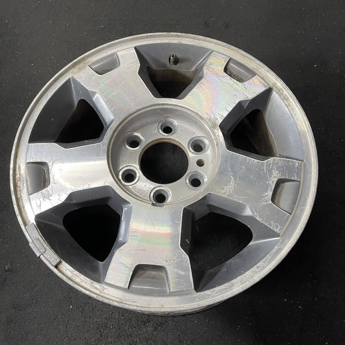 18" FORD F150 PICKUP 09-10 18x7.5, aluminum, 5 spoke, Original OEM Wheel Rim - Close-Up Detail