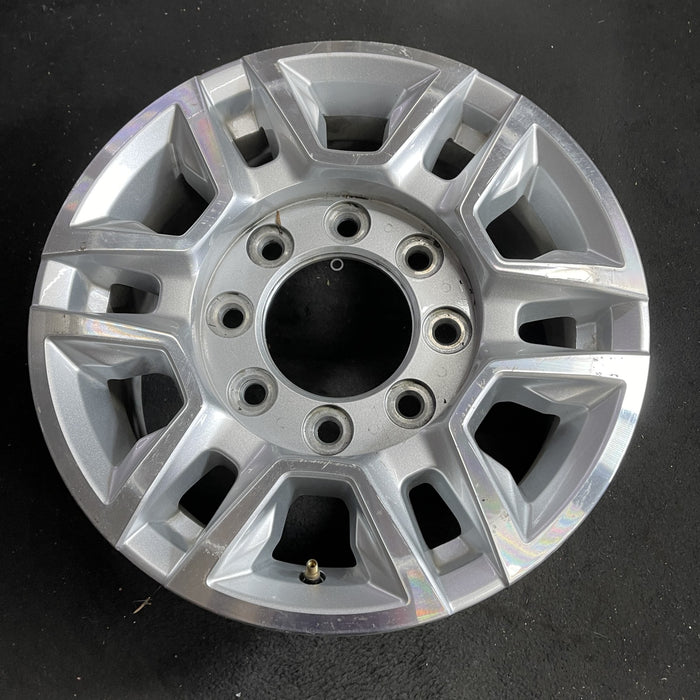 17" SIERRA 2500 PICKUP 20-24 17x7.5, aluminum Original OEM Wheel Rim - Side Profile