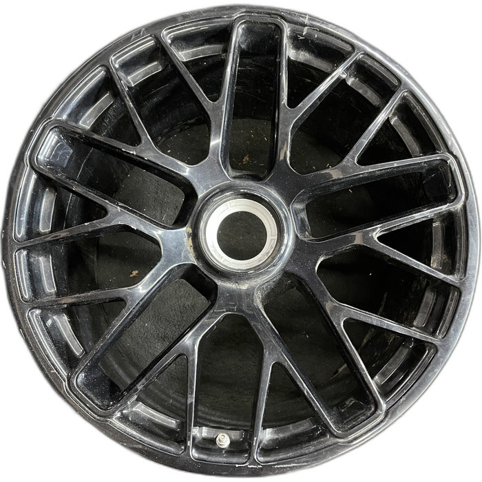 20" PORSCHE 911 14-16 , , 20x11 , w/central locking hub, Original OEM Wheel Rim - Front View