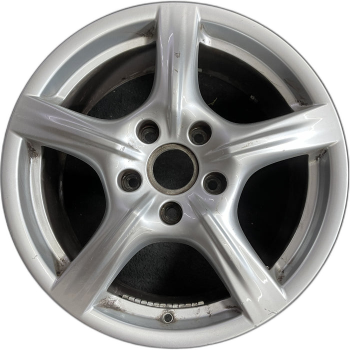 18" PORSCHE PANAMERA 10-16 , 18x8, 5 spoke Original OEM Wheel Rim - Front View