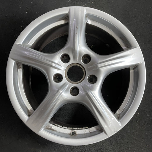 18" PORSCHE PANAMERA 10-16 , 18x8, 5 spoke Original OEM Wheel Rim - Angle View