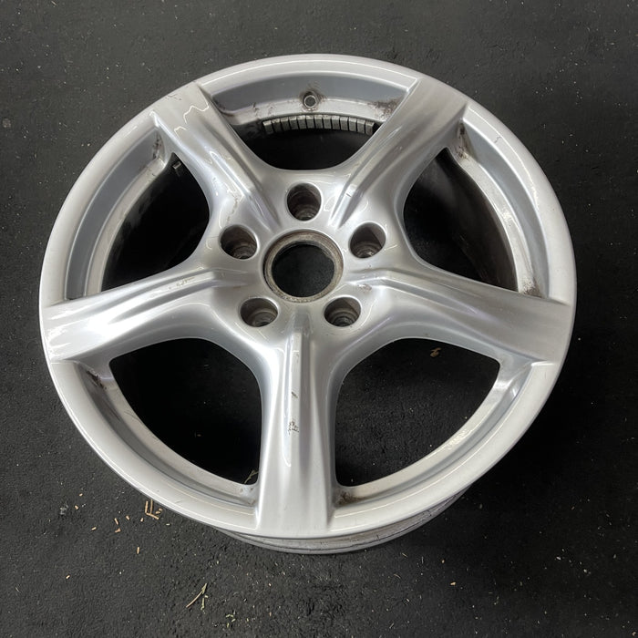 18" PORSCHE PANAMERA 10-16 , 18x8, 5 spoke Original OEM Wheel Rim - Close-Up Detail