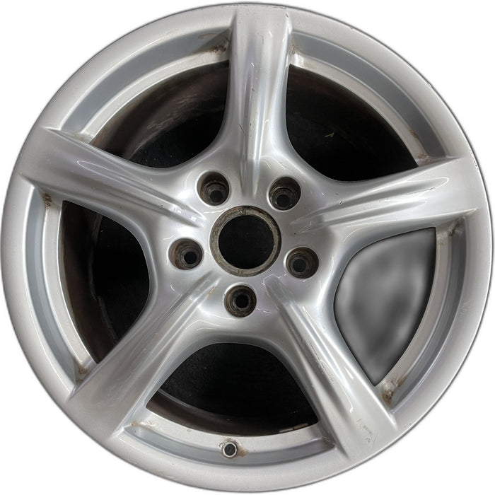 18" PORSCHE PANAMERA 10-16 , 18x9, 5 spoke Original OEM Wheel Rim - Front View