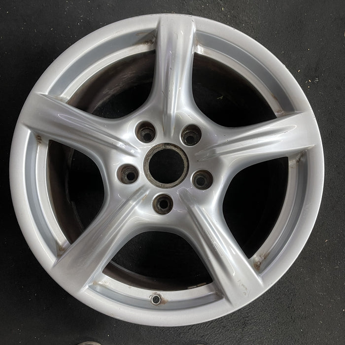 18" PORSCHE PANAMERA 10-16 , 18x9, 5 spoke Original OEM Wheel Rim - Angle View