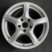 18" PORSCHE PANAMERA 10-16 , 18x9, 5 spoke Original OEM Wheel Rim - Angle View