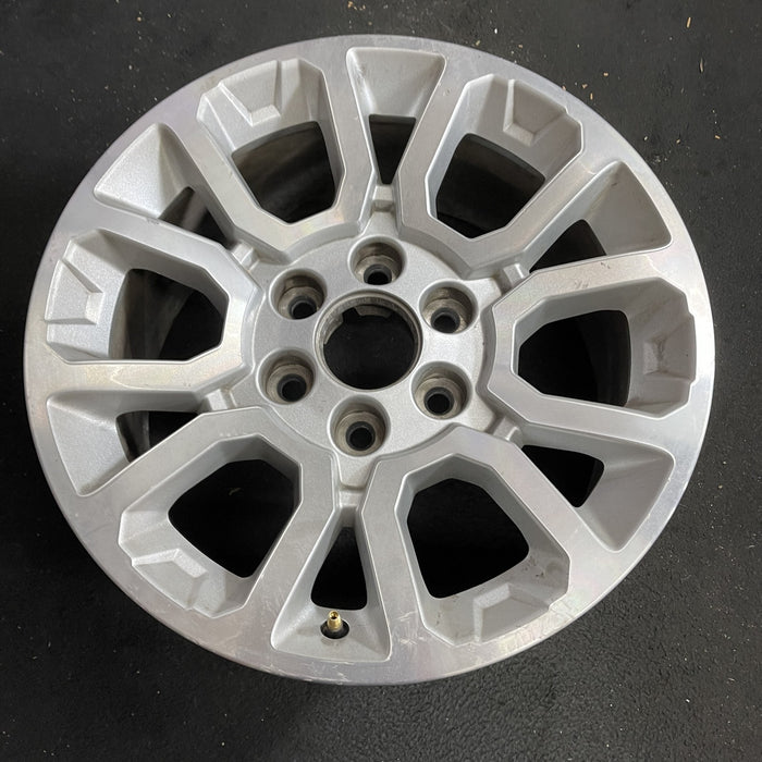 18" SIERRA 1500 PICKUP 14-17 18x8.5, , double Original OEM Wheel Rim - Side Profile