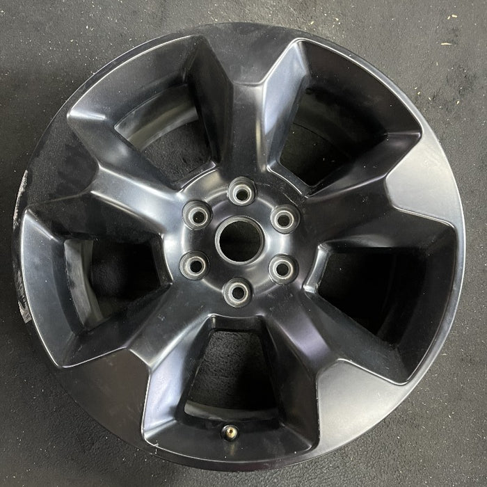 20" DODGE 1500 PICKUP 20-21 6 lug 20x9 5 spoke opt WRW black Original OEM Wheel Rim