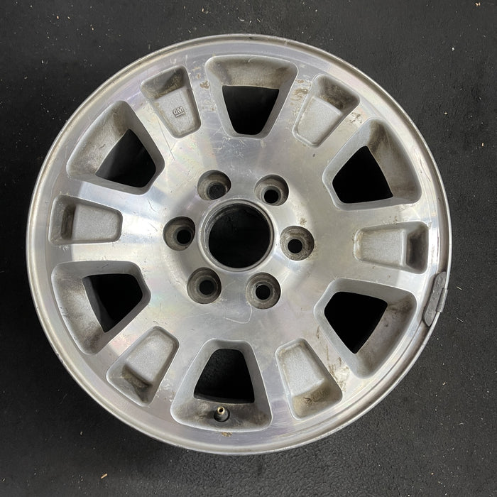 17" SIERRA 1500 PICKUP 05-06 17x7.5, aluminum, opt QF7 Original OEM Wheel Rim - Additional View