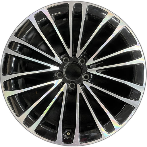 19" MERCEDES S-CLASS 21 223 Type , 19x8.5, 10 double spoke, machined face with - Front View