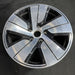 19" PORSCHE TAYCAN 20-24 19x10 5 spoke silver black Original OEM Wheel Rim - View 7